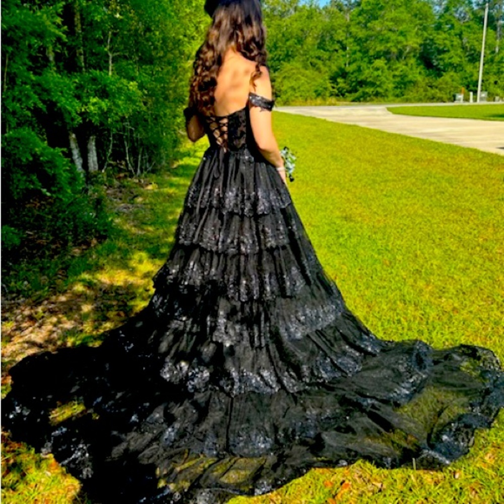 Formal Black Gown